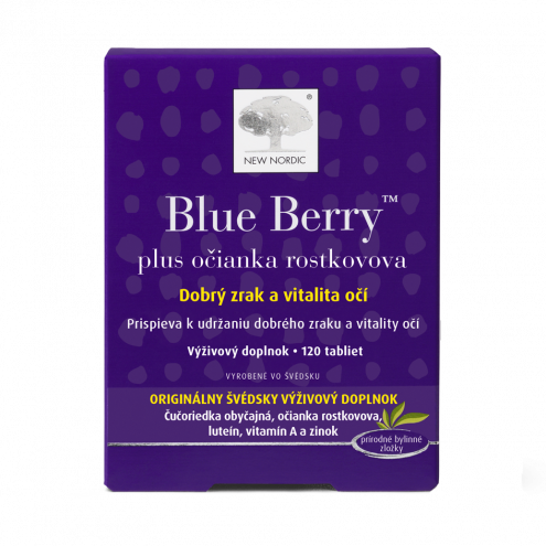 NEW NORDIC Blue Berry 120 tablet