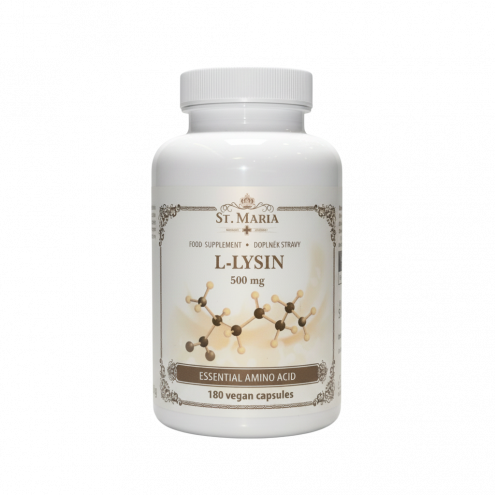 ST.MARIA L-Lysin 500 mg, 180 kapslí