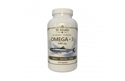 ST.MARIA Omega-3 1000 mg, 270 kapslí