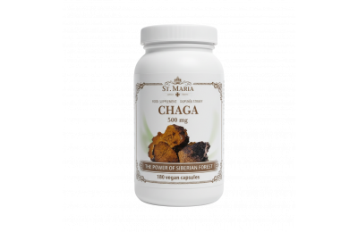 ST.MARIA Chaga 500 mg 180 caps ST.MARIA Chaga 500 mg 180 caps