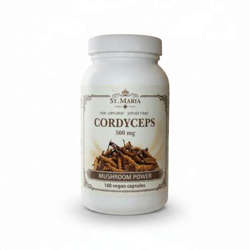 ST.MARIA Cordyceps 500 mg, 180 capsules