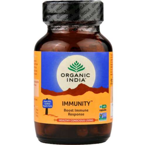 ORGANIC INDIA Immunity EN 60 cps.