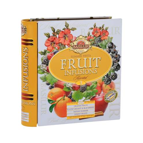 BASILUR книжная коллекия Fruit Infusions Summer №1, 32 порции