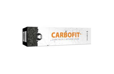 CARBOFIT zubní pasta s aktivním uhlím 100g