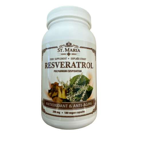 ST.MARIA Resveratrol 200 mg, 180 capsules