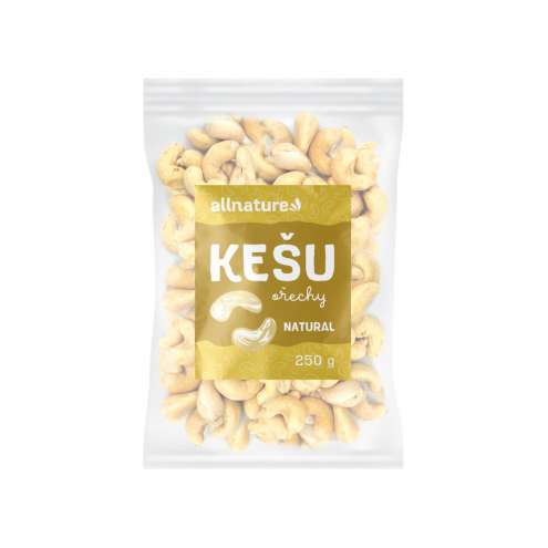 Allnature Cashew kernels 250 g