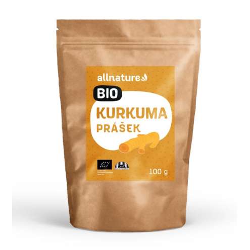 Allnature Kurkuma prášek BIO 100 g