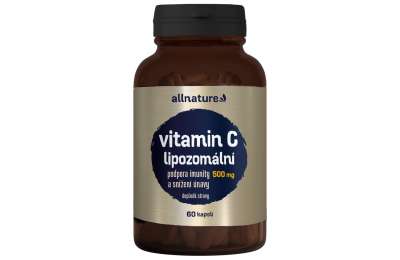 Allnature Liposomal Vitamin C 500 mg 60 cps.