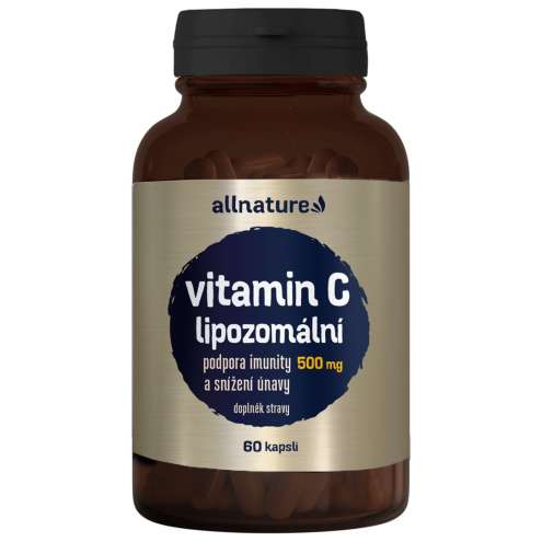 Allnature Lipozomální Vitamin C 500 mg 60 cps.