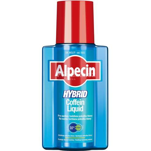 Alpecin Hybrid Coffein Liquid Увлажняющий тоник с кофеином против выпадения волос 200 мл