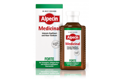 ALPECIN Medicinal FORTE Tonikum proti lupům a vypadávání vlasů, 200 ml.