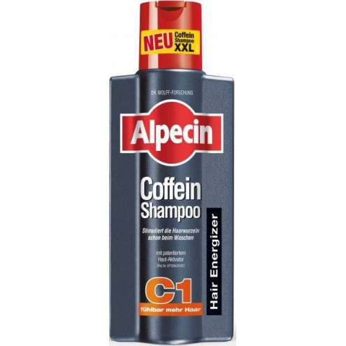 ALPECIN Coffein Shampoo C1 - Kofeinový šampón, 375 ml