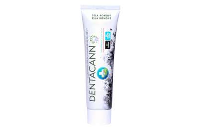 ANNABIS Dentacann 100% - Natural hemp toothpaste with activated charcoal and minerals, 100 g