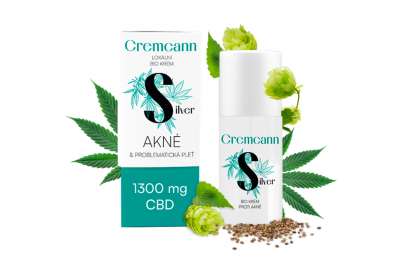 Annabis Cremcann Silver Akné 1300mg CBD BIO 30 ml