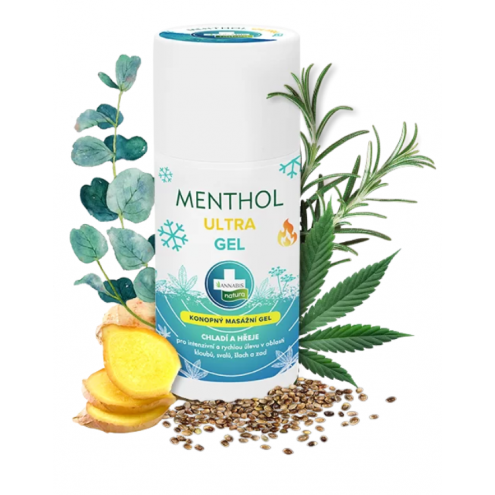 Annabis Menthol Ultra Gel hemp massage gel 90 ml