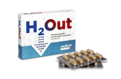 Medical Swiss H2Out pro odvodnění organismu 20 tablet