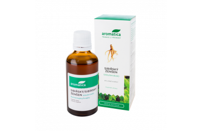 AROMATICA Siberian ginseng – Eleutherococcus herbal drops, 50 ml