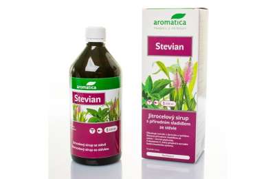 AROMATICA Stevian - Sirup s přírodním sladidlem, 210 ml