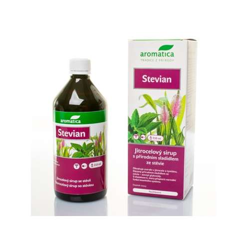 AROMATICA Stevian - Syrup with natural sweetener, 210 ml