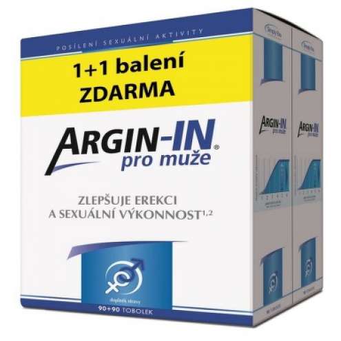 Argin-IN pro muže 90+90 tobolek zdarma