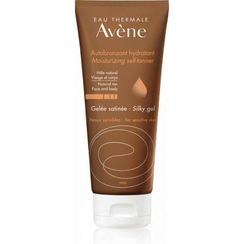 AVÉNE Autobronzant Hydratant Gelée Satinée - Self Tanning Face & Body Silky Gel, 100 ml