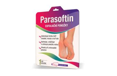 NP Parasoftin exfoliační ponožky 1pár