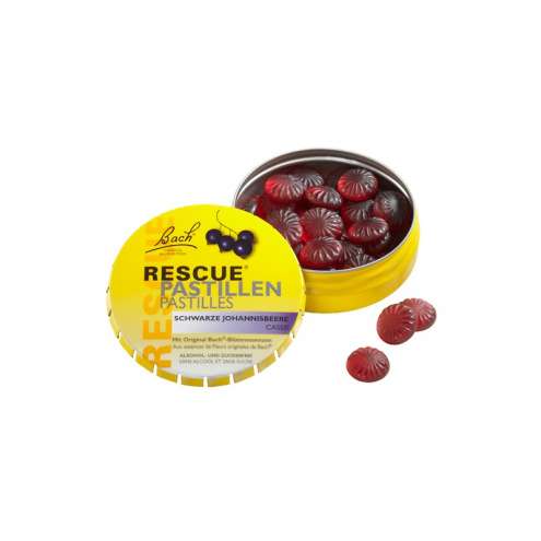 BACH RESCUE pastilky černý rybíz 50g