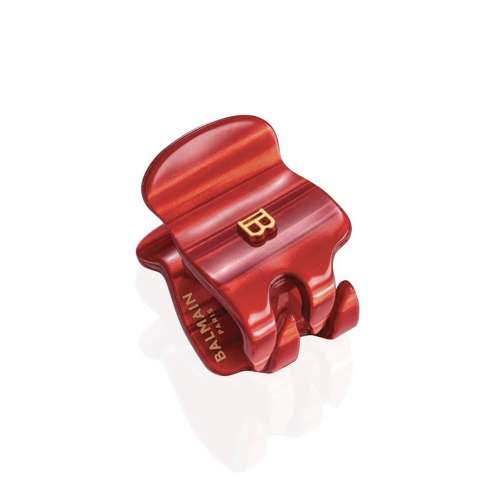Balmain Hair Cellulose Acetate Hair Clip – Red (Small)