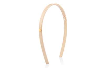 BALMAIN Acetate headband Sand 