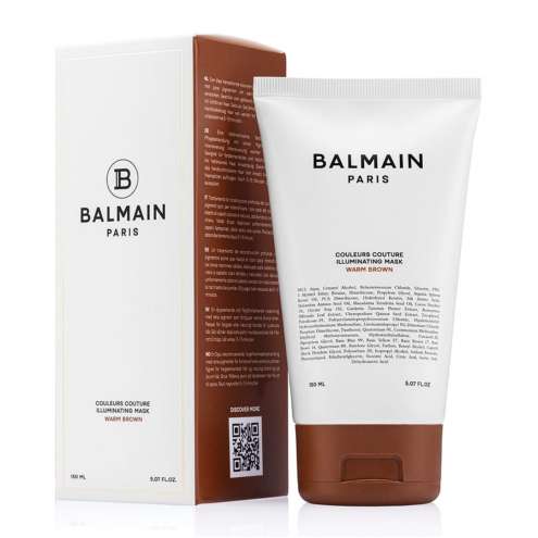 BALMAIN Balmain Hair Couleurs Couture Illuminating Mask, Ash Warm Brown 150 ml