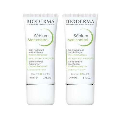 BIODERMA Sébium Mat control - Матирующий крем для жирной кожи 30 мл 1+1