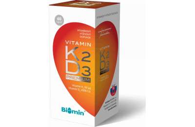 BIOMIN Витамин K2D3 Премиум+ 60 капсул