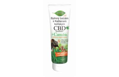 Bylinný balzám s Kaštanem koňským CBD - Растительный бальзам с конским каштаном и каннабидиолом (CBD) 300 мл