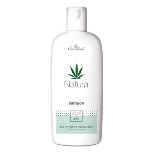 CANNADERM Natura - Shampoo for normal and oily hair, 200 ml