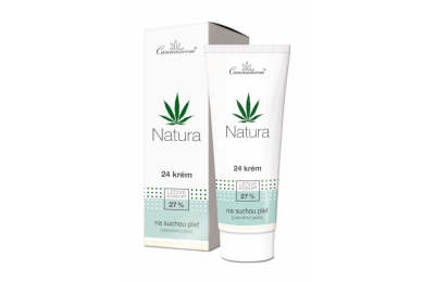 CANNADERM Natura 24 - Крем для сухой и чувствительной кожи лица, 75 г