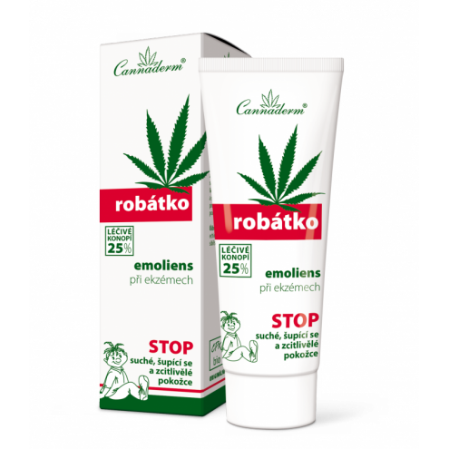CANNADERM Robátko Emoliens - Softening baby body cream, 75 ml