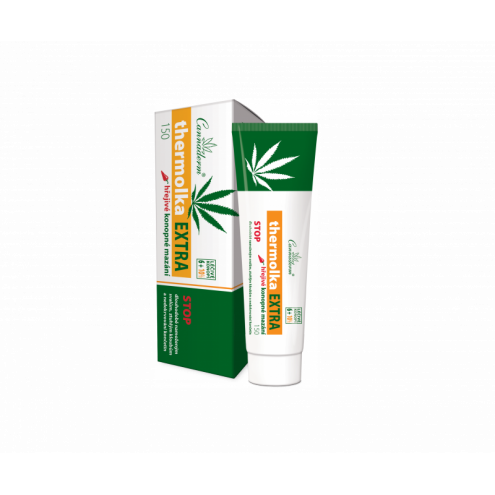 CANNADERM Thermolka Extra - Гель-бальзам для тела с сильным согревающим эффектом, 150 мл