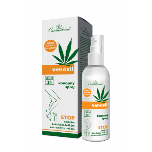 CANNADERM Venosil - Hemp spray, 150 ml