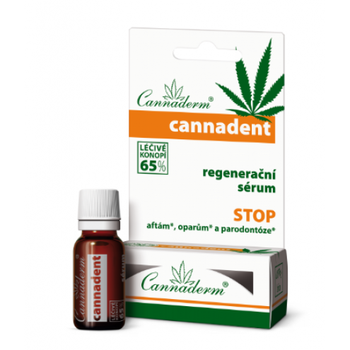 CANNADERM Cannadent - Regenerační sérum 65%, 5 ml