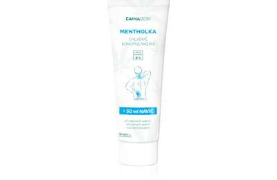 CANNADERM Mentholka - Hemp gel with a cooling effect, 200+50 g