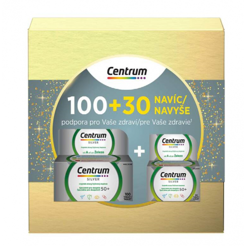 Centrum Silver 50+ tablets 100+30. Gift pack