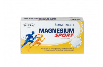 DR.BÖHM Magnesium Sport, 40 šumivých tablet
