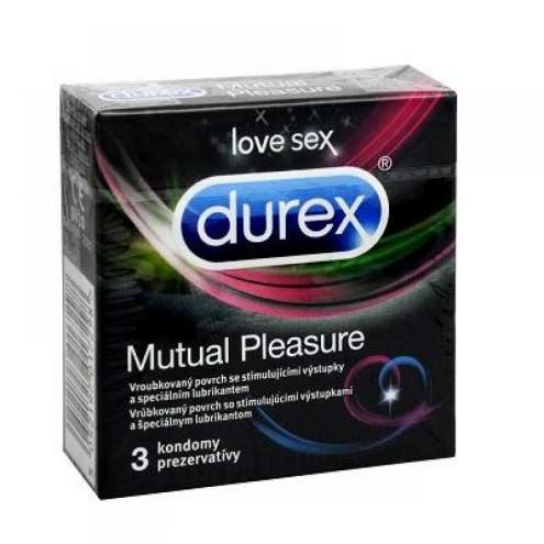 DUREX Mutual Pleasure - Презервативы, 3 шт