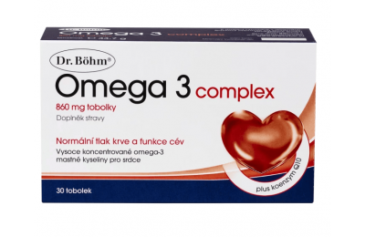 Dr. Böhm Omega 3 complex, 30 tobolek