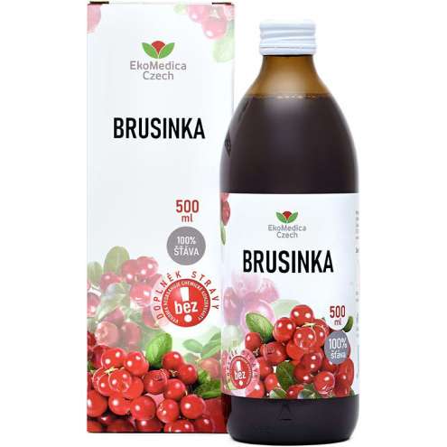 EkoMedica Czech Cranberry juice, 500 ml