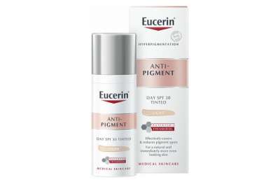 Eucerin Anti-Pigment Tinted Day Cream SPF 30 - Denní pleťový krém 50 ml - Light