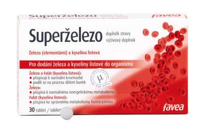 Favea Superželezo 30 tablet