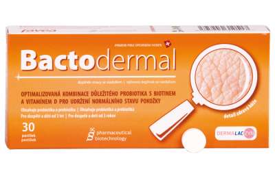 FAVEA Bactodermal - пробиотики для кожи, 30 пастилок