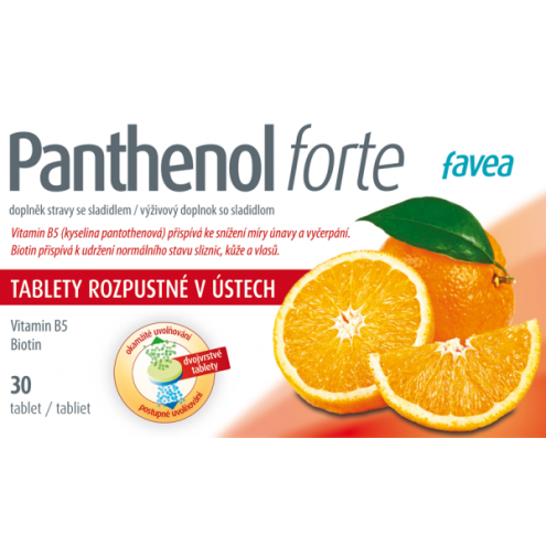 FAVEA PANTHENOL forte - Пантенол форте, 30 таблеток