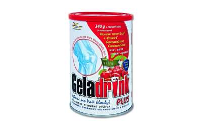 GELADRINK Plus Višeň - Kloubní výživa s višňovou příchutí, 340 g